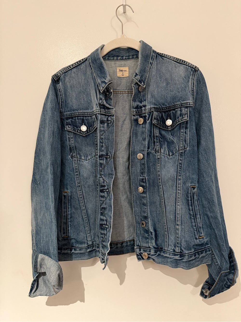 GAP Medium Blue Denim Trucker Jacket